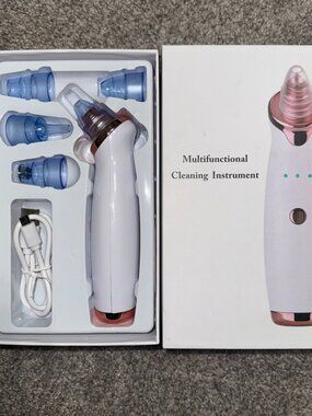 Blackhead Remover Vacuum Pore Cleaner - Electric Pore Vacuum Blackhead Acne